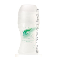 163337 AVON active Fresh - Deoroller mit mildem Duft 