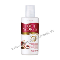 168708 AVON FOOTWORKS Granatapfel & Schokolade Wohltuendes Fußbad
